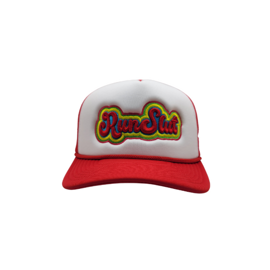 RunSlut Red Trucker Hat