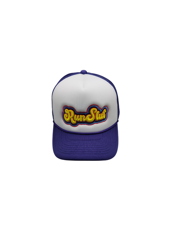 RunSlut Purple Trucker Hat