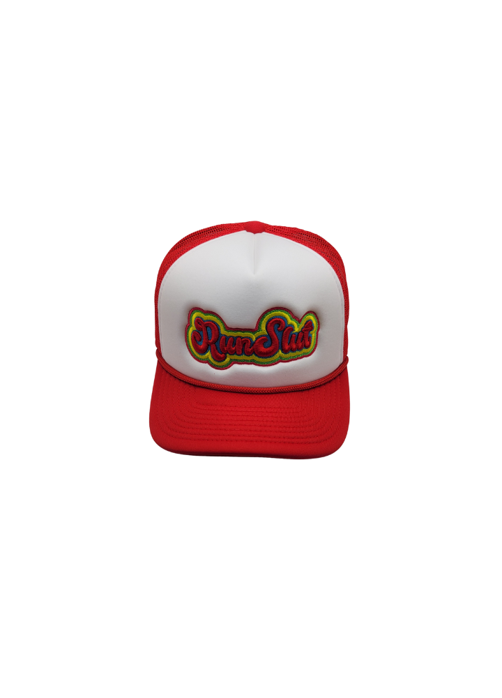 RunSlut Red Trucker Hat