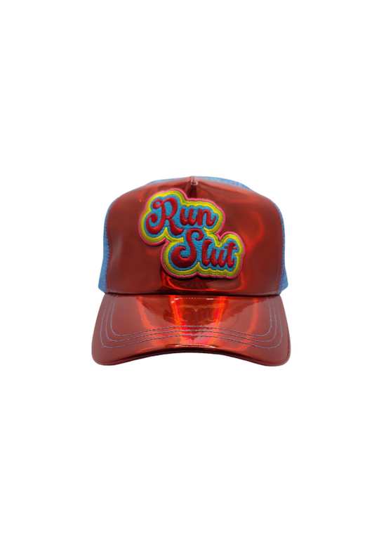 Couture Trucker Reflective Red Vinyl
